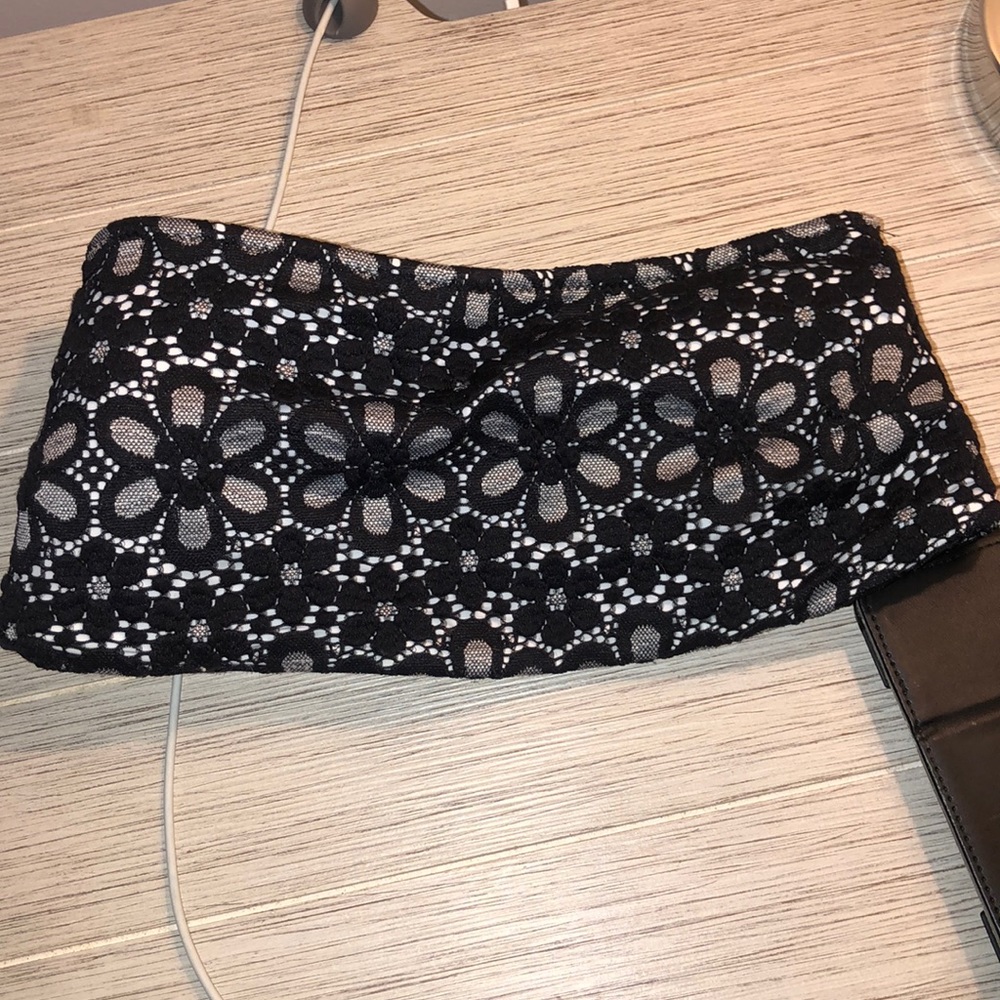 Bando top bathing suit